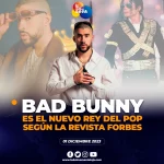 Bad Bunny es el nuevo Rey del Pop