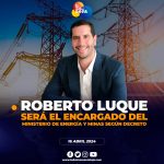 Roberto Luque ocupará de manera temporal el Ministerio de Energía