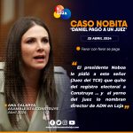 Ana Galarza anuncia el «Caso Nobita»