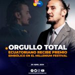 Guayaquileño recibe premio internacional