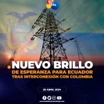 Ecuador y Colombia reactivan interconexión