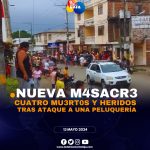 Nueva masacre en Tosagua.