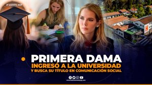 Lavinia Valbonesi iniciará su formación académica en la carrera de Comunicación Social.