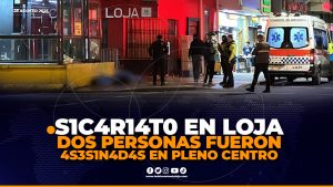 Dos personas fueron 4s3s1n4d4s al estilo s1c4r14t0 en el casco céntrico de la ciudad