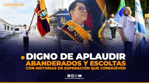 Testimonios de superación que marcan la vida de abanderados y escoltas en el Ecuador