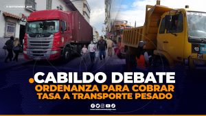 Cabildo de Loja analiza aplicar una tarifa para vehículos pesados que transitan por la zona urbana