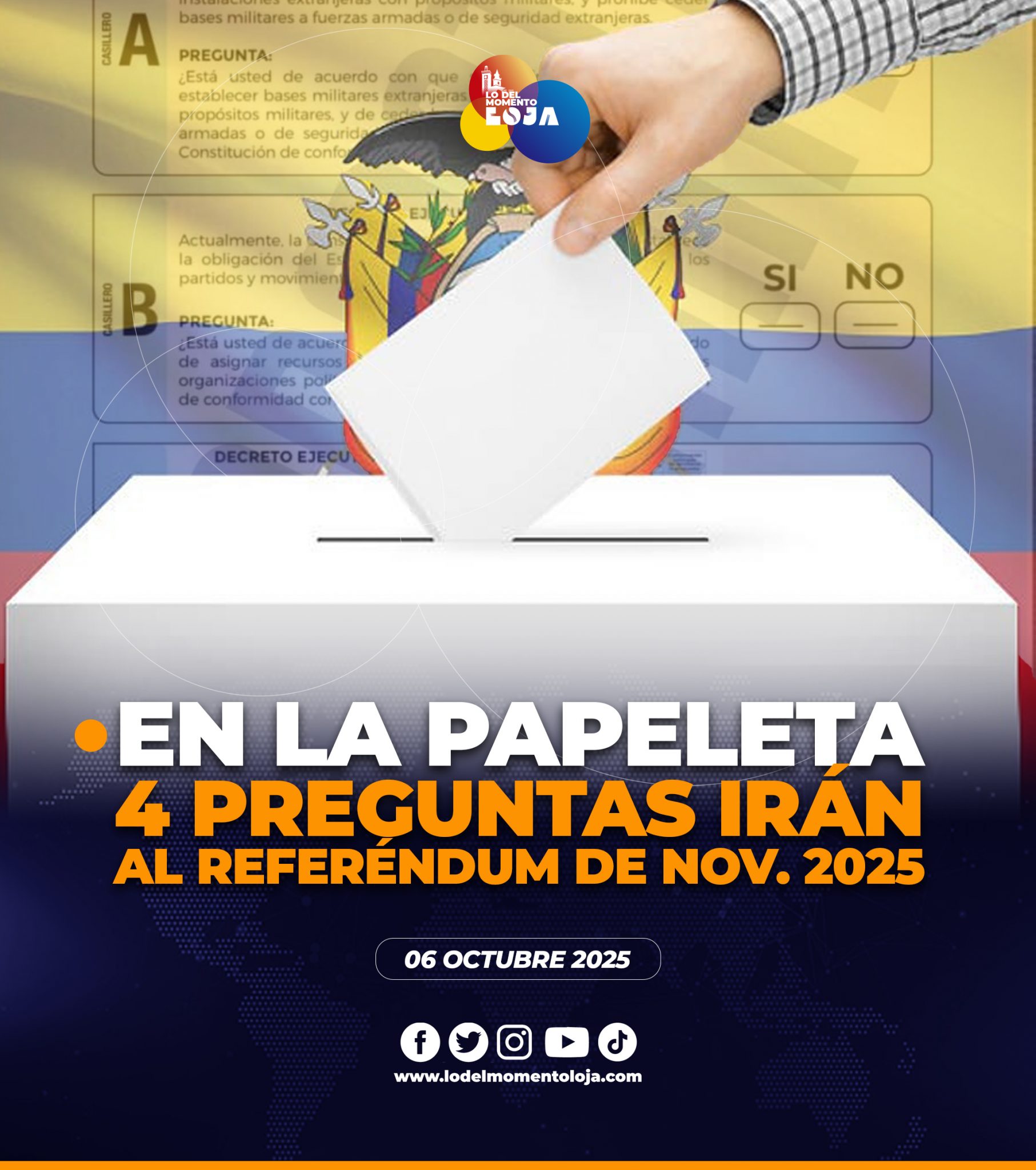 CNE APROBÓ ACTUALIZACIÓN DE PAPELETA PARA EL REFERÉNDUM Y CONSULTA ...
