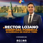 Rector lojano disertará ponencia académica en Estados Unidos.