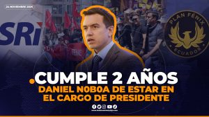 ¿Cómo se llevó la gestión de Daniel n0b04 en los dos años como presidente del Ecuador?