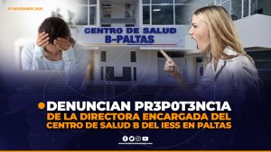 Denuncian aparentes 4bvs0s de poder en el centro de salud B del IESS en Paltas