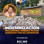 Millonaria indemnización deberá pagar el Municipio de Loja