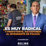 Intendente de la Policía es expuesto como ‘muy radical’.