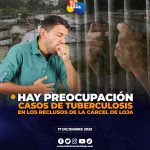 PRESUNTOS CASOS DE TUBERCULOSIS EN CÁRCEL DE LOJA