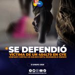 Víctima de 4s4lto logró repeler el 4t41v3 y herir al d3l1ncv3nt3 en Gye.