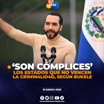 “No hay Estado que no pueda contra los cr1m1n4les” – dice presidente Nayib Bukele.