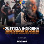D3l1ncv3nt3 f4ll3c1ó tras ser linchado por moradores en Sangolquí