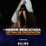Menor de edad, víctima de explotación sexv4l fue rescatada en Pindal