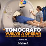 Tomógrafo del Hospital Isidro Ayora ya se encuentra operativo