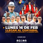 Carnavales 2026, artistas nacionales e internacionales llegan al Guayabal.