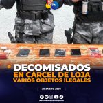 Nuevo operativo en la cárcel de Loja.