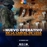 Nuevo operativo en la cárcel de Loja.