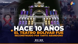 Disputas políticas se esconden detrás de la reconstrucción del Teatro Bolívar