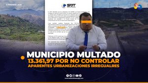 SOT sanciona al GADM de Loja por no ejercer control en proyectos de urbanización
