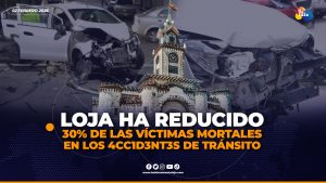 El cantón Loja registra una reducción en los índices de 4cc1d3nt3s de tránsito