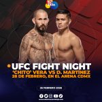 Marlon ‘Chito’ Vera vs David Martínez en el Fight Night 268