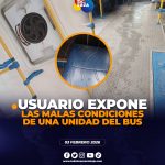 Exponen unidades de transporte urbano con problemas en el interior