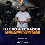 Leonardo Cortázar Arcos, procesado en el caso Encuentro, llegó a Ecuador tras ser extraditado desde Panamá