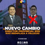 Eduardo Ruiz López como nuevo director provincial del IESS en Loja