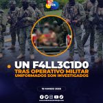 Militares son investigados tras operativo que deja un ciudadano f4ll3c1d0 en cantón Milagro