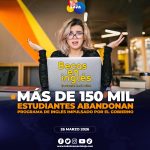 ‘Because He is Nice’ impulsado por el Gobierno de Noboa perdió más de 150 mil estudiantes