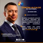 Presidente Daniel Noboa se refiere a Aquiles como su nueva mascota.