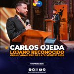 Lojano Carlos Ojeda reconocido por Fundación Caje como Gran Caballero de la Juventud 2026.