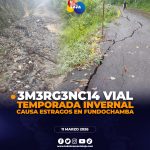 Fundochamba en emergencia vial por temporada invernal