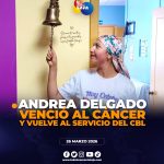 Bombera lojana logró vencer al cáncer