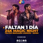 Concierto en Loja, “Bruno Mars 24K Magic Night”