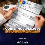 Daniel Noboa anuncia alivio en planillas eléctricas por fallas atribuidas a tormenta solar.