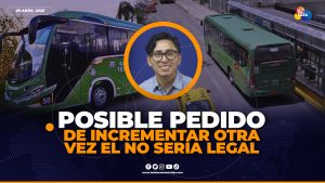 Consorcio de transportistas analiza nuevo incremento pese a los $0.06 del alza