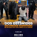 Dos aprehendidos y más de un kilo de marihuana decomisada en Loja.