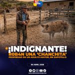 ¡Le robaron su único sustento! Adulto mayor pide ayuda para recuperar su chanchita en Zapotillo