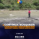 Intensa búsqueda de ciudadano desaparecido en Loja.