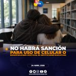 Celulares y muestras de afecto ya no serán sancionadas en unidades educativas de Ecuador.