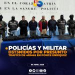Tres policías y un militar retirado caen por presunto tráfico de armas en Azuay