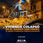 ¡Emergencia en Loja! Socavamiento provoca colapso parcial de vivienda en San Pedro