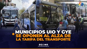 Quito y Guayaquil se oponen al incremento de pasaje solicitada por transportistas