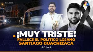Santiago Guachizaca pierde la vida tras un 4cc1d3nt3 de tránsito en Quito.