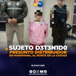 Operativo en Loja deja un aprehendido con 234 dosis de droga en sector La Banda